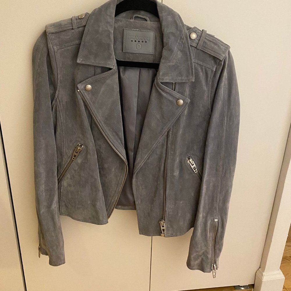 BLANKNYC SUEDE MOTO JACKET - NWOT